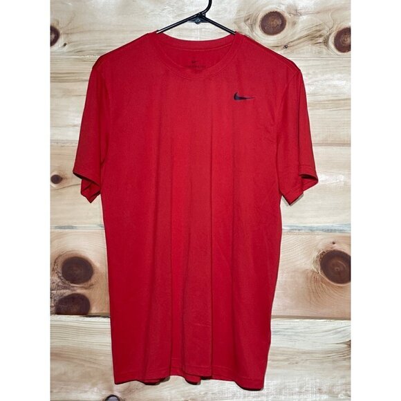 Men’s Nike Dri-fit. The Nike Tee. Large. Red - Picture 1 of 4